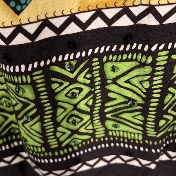 R & K shift sleeveless dress with sequins size 18 - Picture 3 of 8